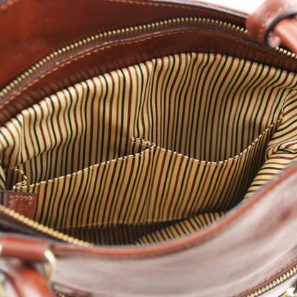 Patty - Leather convertible backpack shoulderbag