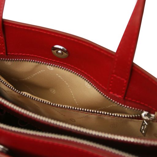 Dark Blue leather Briefcases Palermo - by Tuscany Leather