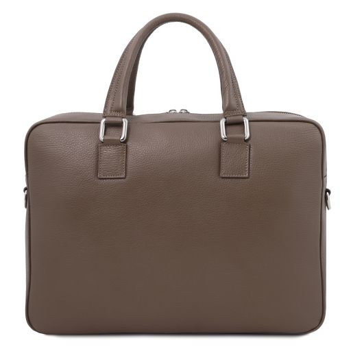 Treviso - Leather laptop briefcase
