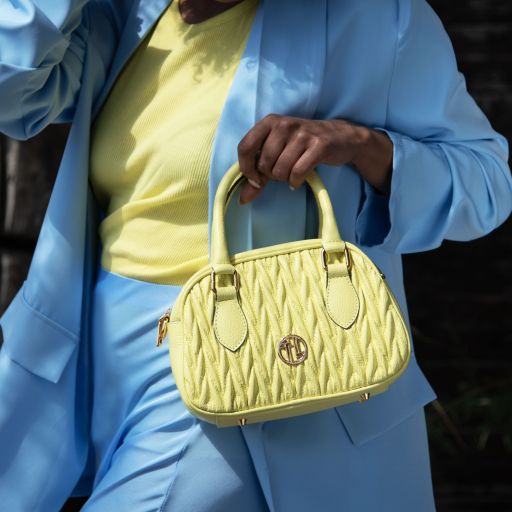 White leather Handbags Chantilly - by Tuscany Leather