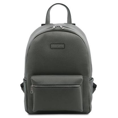 Grey leather Backpacks Dakota - by Tuscany Leather