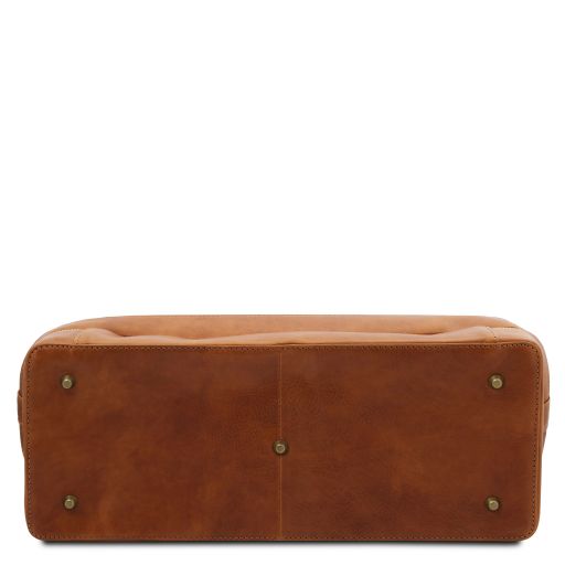 Black leather Doctor Bags Giotto - by Tuscany Leather