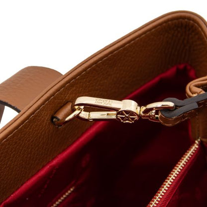 Black leather Handbags Callie - by Tuscany Leather