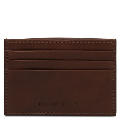 Leather card holder