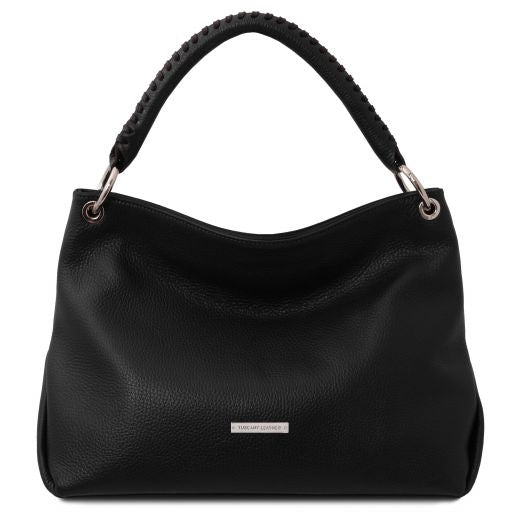 Black leather Handbags TL by Tuscany Leather