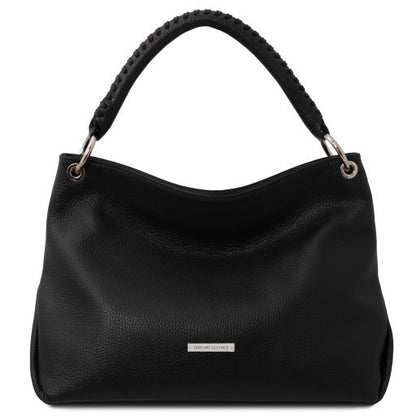 Black leather Handbags TL by Tuscany Leather