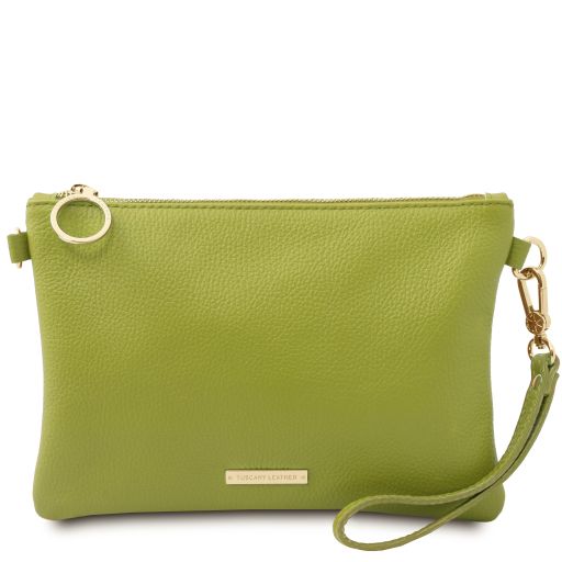 Green leather Handbags TL by Tuscany Leather