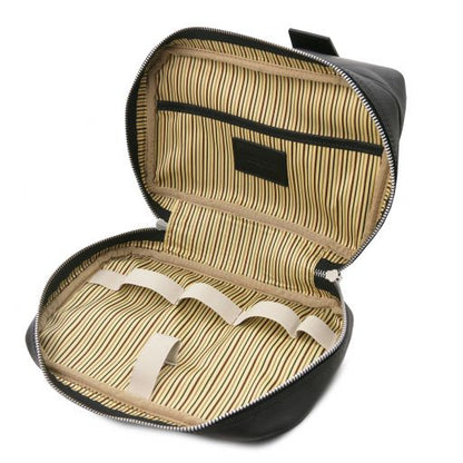 Jacob - Leather toilet bag