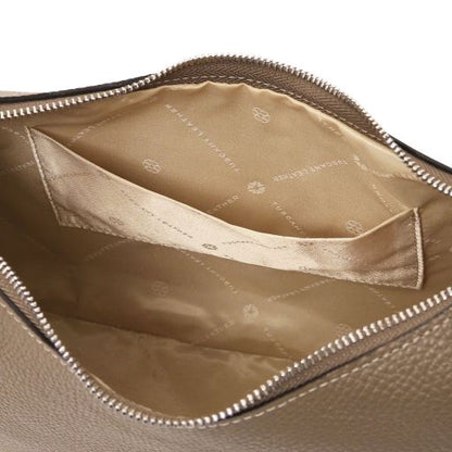 Black leather Handbags Michelle - by Tuscany Leather