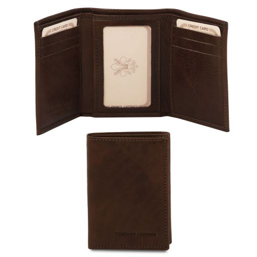 Exclusive 3 fold leather wallet