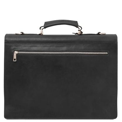 Natural leather Briefcases Cremona - by Tuscany Leather
