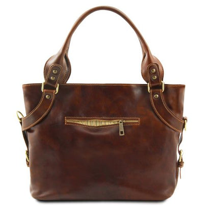 Ilenia - Leather shoulder bag