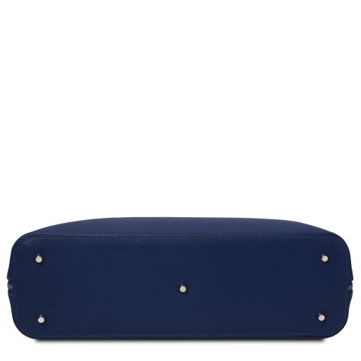 Black leather Briefcases Magnolia - by Tuscany Leather