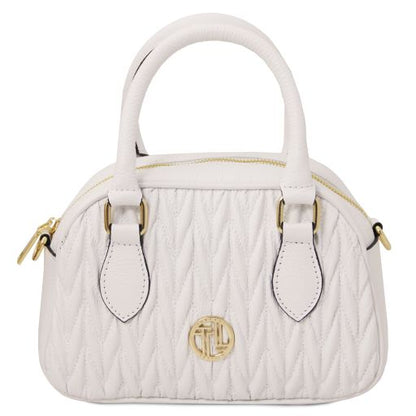 White leather Handbags Chantilly - by Tuscany Leather