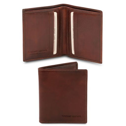 Exclusive 2 fold leather wallet for men