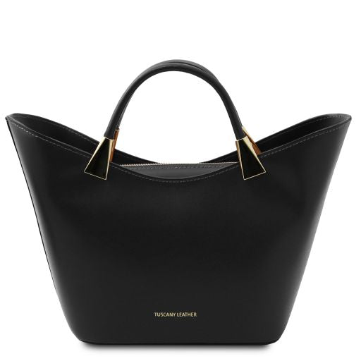 Black leather Handbags TL by Tuscany Leather