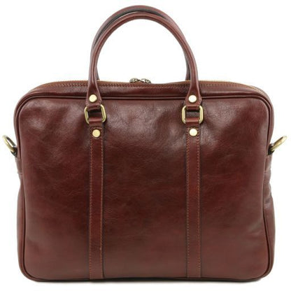 Prato - Exclusive leather laptop case