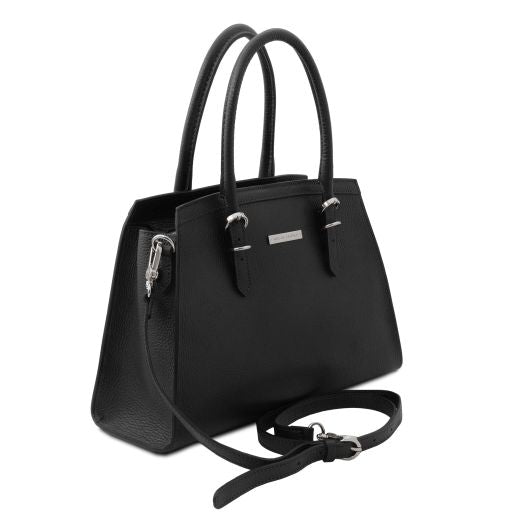 Black leather Handbags TL by Tuscany Leather