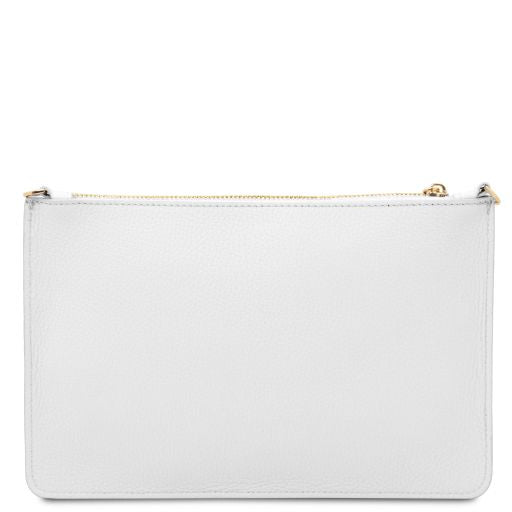 Coffee leather Handbags Diva - by Tuscany Leather