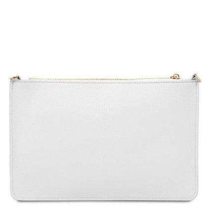 Coffee leather Handbags Diva - by Tuscany Leather