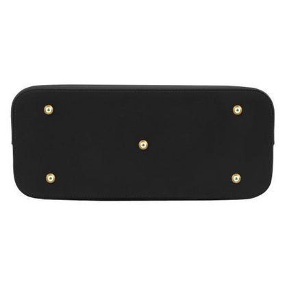 Red leather Handbags Olimpia - by Tuscany Leather