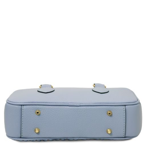 White leather Handbags Mousse - by Tuscany Leather