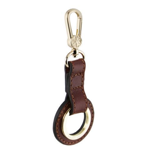 Black leather Travel Accessories Leather key by Tuscany Leather