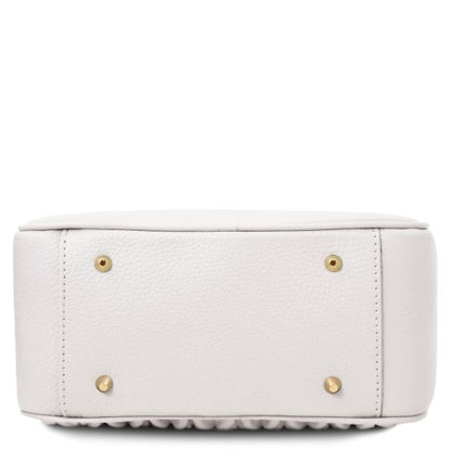 White leather Handbags Chantilly - by Tuscany Leather