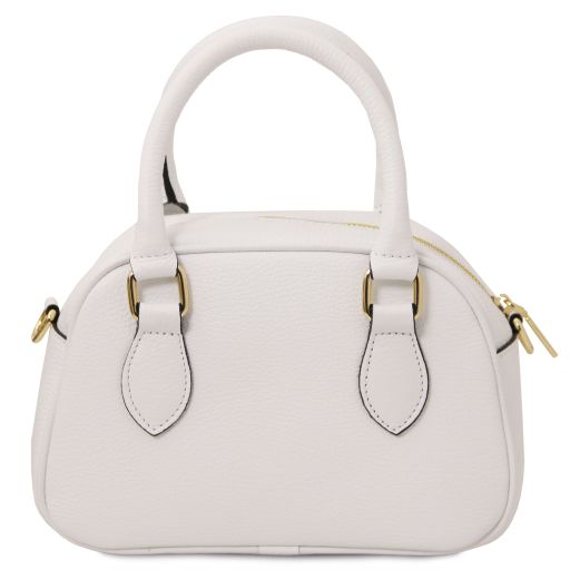 White leather Handbags Chantilly - by Tuscany Leather
