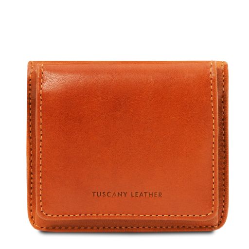 Black leather Wallets & Money Clips Exclusive by Tuscany Leather