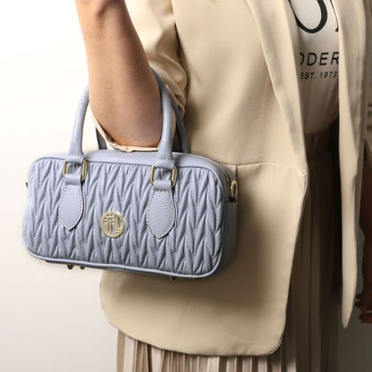 White leather Handbags Mousse - by Tuscany Leather