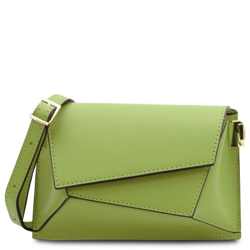 Green leather Shoulder Bags TL by Tuscany Leather