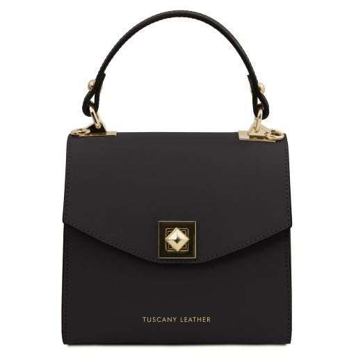 Black leather Handbags TL by Tuscany Leather