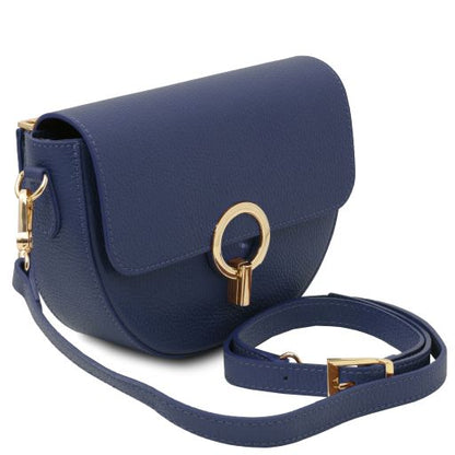 Black leather Shoulder Bags Astrea - by Tuscany Leather