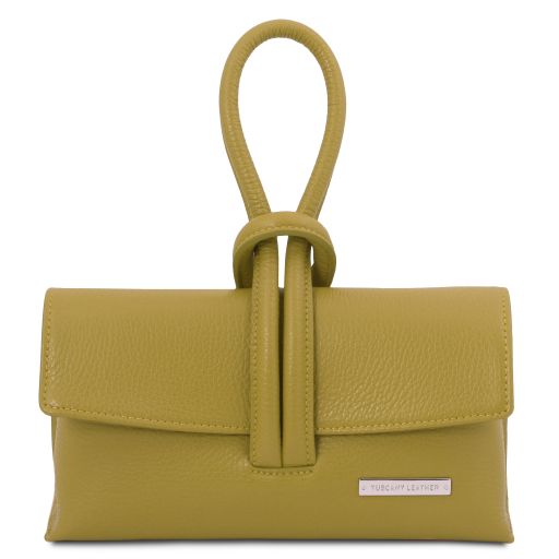 Green leather Handbags TL by Tuscany Leather