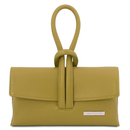 Green leather Handbags TL by Tuscany Leather
