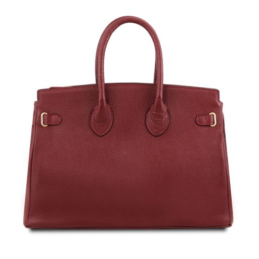 Red leather Handbags TL by Tuscany Leather