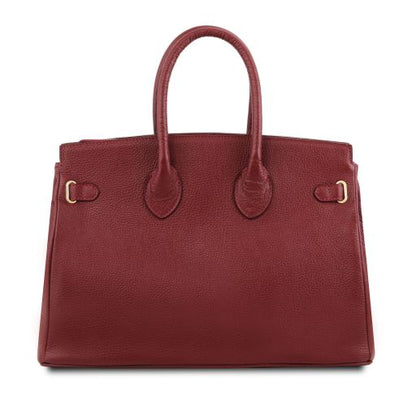 Red leather Handbags TL by Tuscany Leather