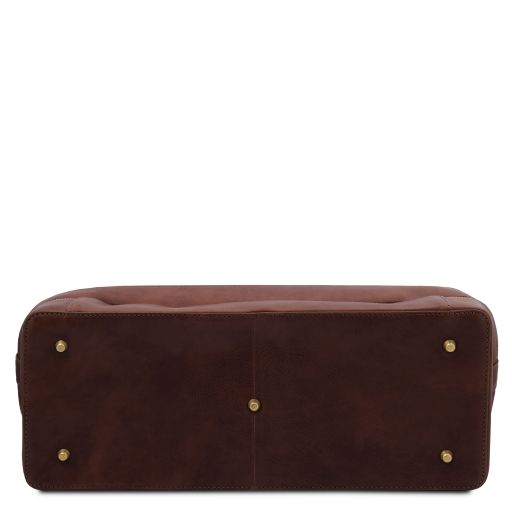 Black leather Doctor Bags Giotto - by Tuscany Leather