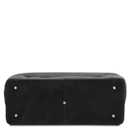 Black leather Doctor Bags Giotto - by Tuscany Leather