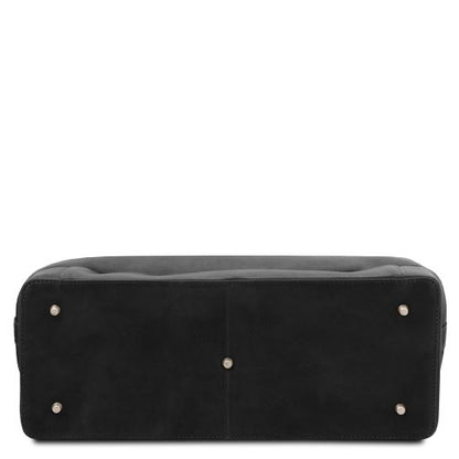 Black leather Doctor Bags Giotto - by Tuscany Leather