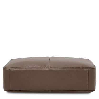 Treviso - Leather laptop briefcase