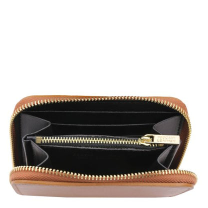 Leda - Exclusive zip around leather wallet