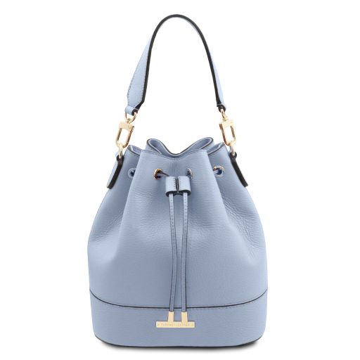Light Blue leather Handbags TL by Tuscany Leather