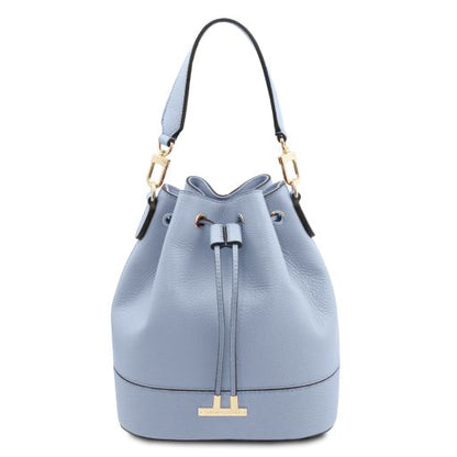 Light Blue leather Handbags TL by Tuscany Leather