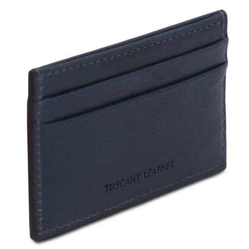 Natural leather Travel Accessories Leather card by Tuscany Leather