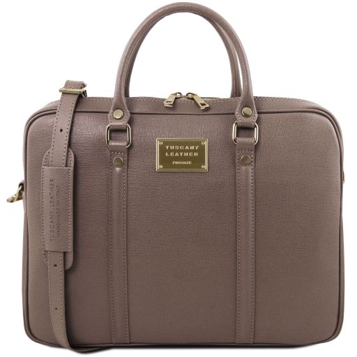 Prato - Exclusive Saffiano leather laptop case