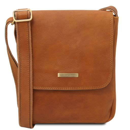 Natural leather Satchels John - by Tuscany Leather