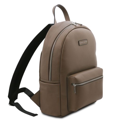 Grey leather Backpacks Dakota - by Tuscany Leather