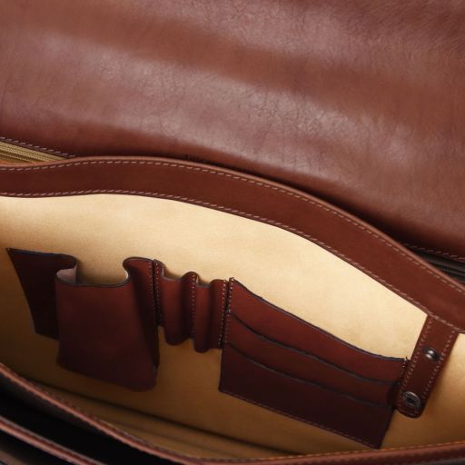 Natural leather Briefcases Cremona - by Tuscany Leather